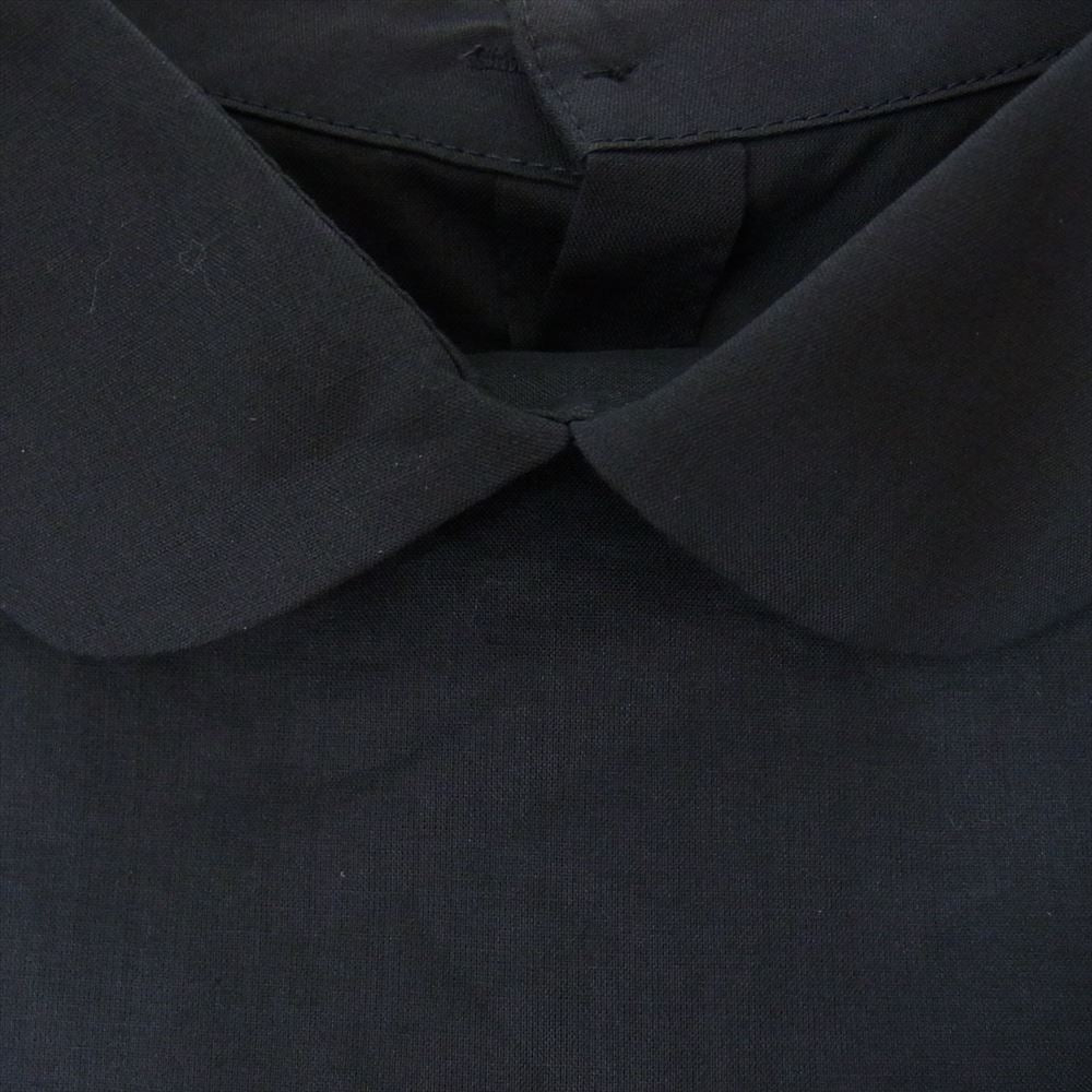 スタンプアンドダイアリー SDH72SS11 コットン タック 半袖 ブラウス ブラック系 サイズ表記無【中古】