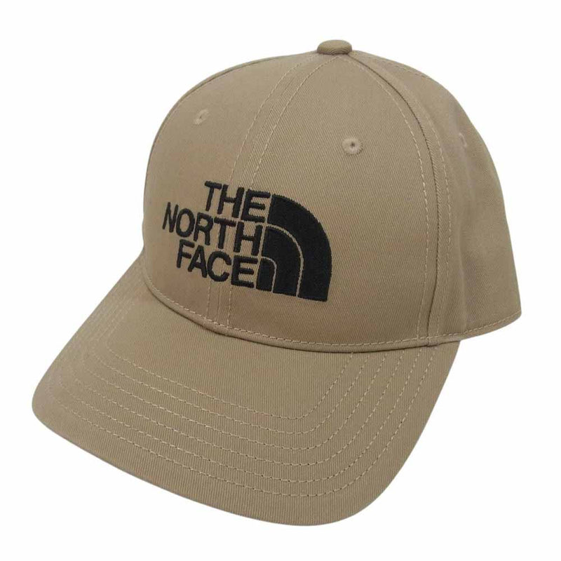 THE NORTH FACE ノースフェイス NN02044 TNF Logo Cap ロゴ キャップ 帽子 カーキ系 FREE【美品】【中古】