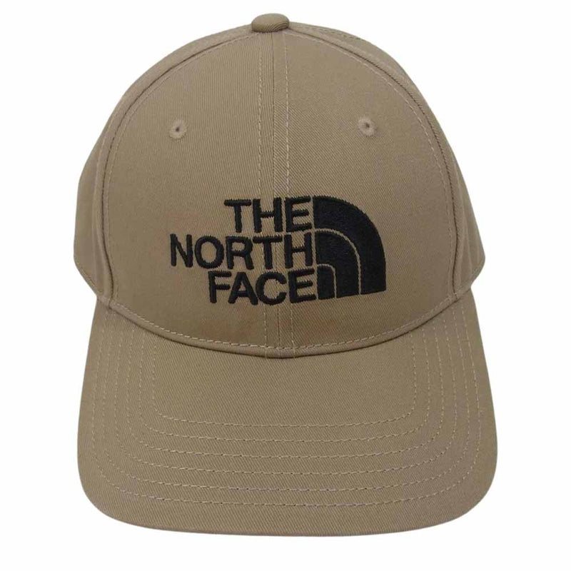 THE NORTH FACE ノースフェイス NN02044 TNF Logo Cap ロゴ キャップ 帽子 カーキ系 FREE【美品】【中古】
