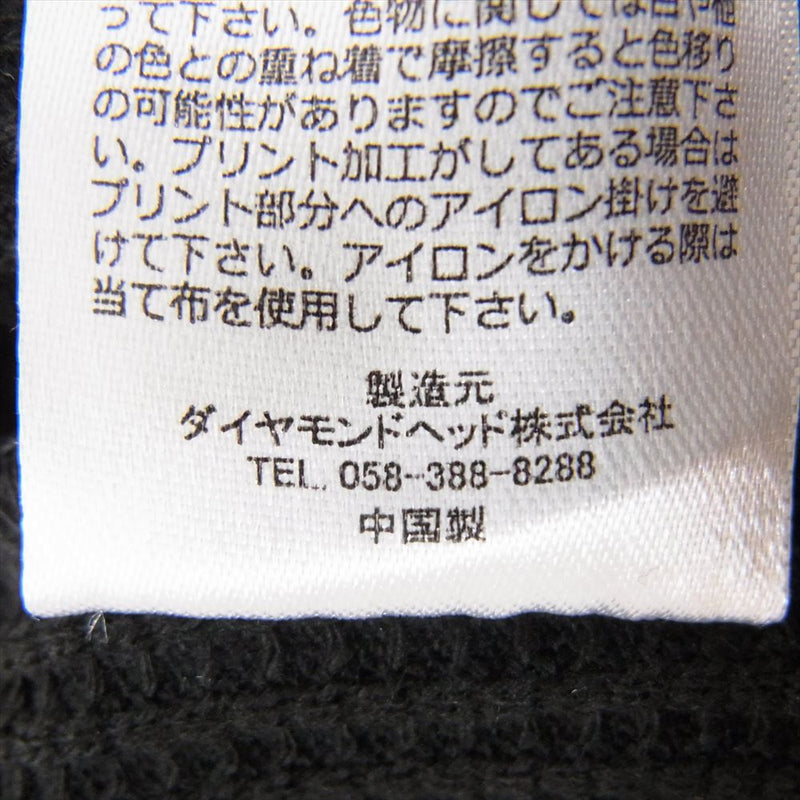 スクリーンスターズ 2323-412WPRE2 × WAIPER ワイパー サーマル ワッフル 長袖 クルーネック Tシャツ ブラック系 S【中古】