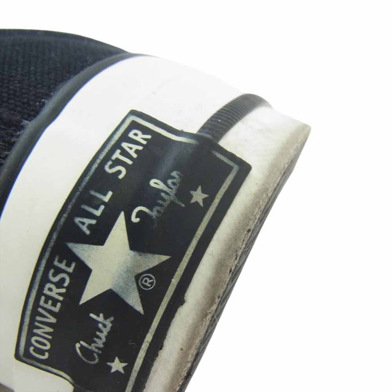 CONVERSE コンバース 1CL690 ADDICT CHUCK TAYLOR CANVAS OX アディクト チャック テイラー ローカット スニーカー ブラック系 27.5cm【中古】