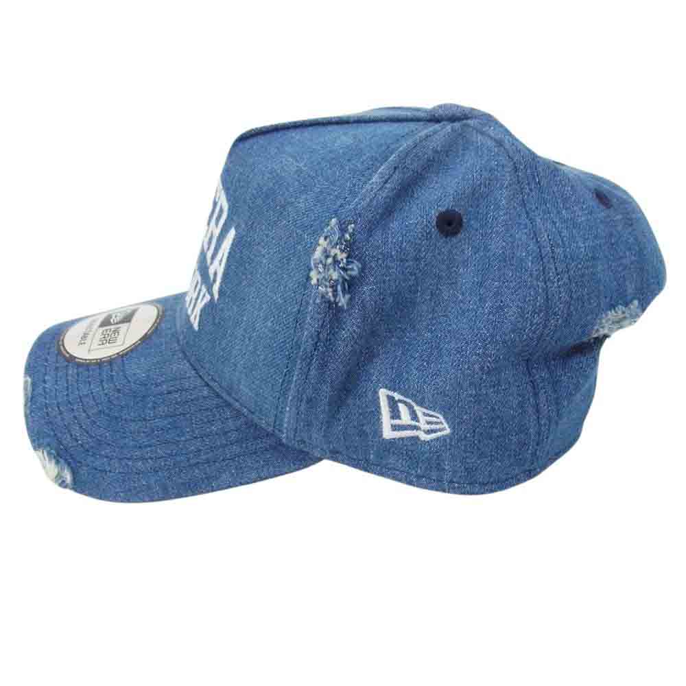 NEW ERA ニューエラ 13515972 9FORTY A-Frame Denim Custom NEW ERA NEW YORK ウォッシュドデニム キャップ インディゴブルー系【極上美品】【中古】