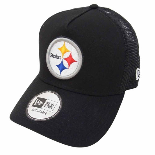 NEW ERA ニューエラ 13552127 39THIRTY ピッツバーグ・スティーラーズ メッシュキャップ ブラック系【美品】【中古】