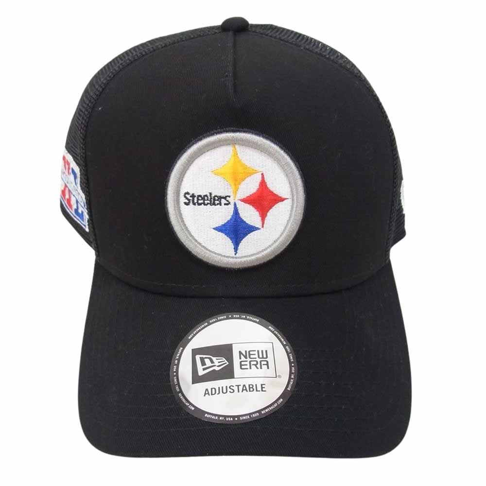 NEW ERA ニューエラ 13552127 39THIRTY ピッツバーグ・スティーラーズ メッシュキャップ ブラック系【美品】【中古】