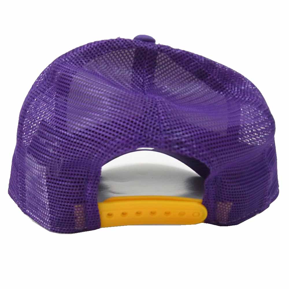 NEW ERA ニューエラ 12746912 9FORTY A-Frame トラッカー ロサンゼルス・レイカーズ メッシュキャップ パープル系【極上美品】【中古】