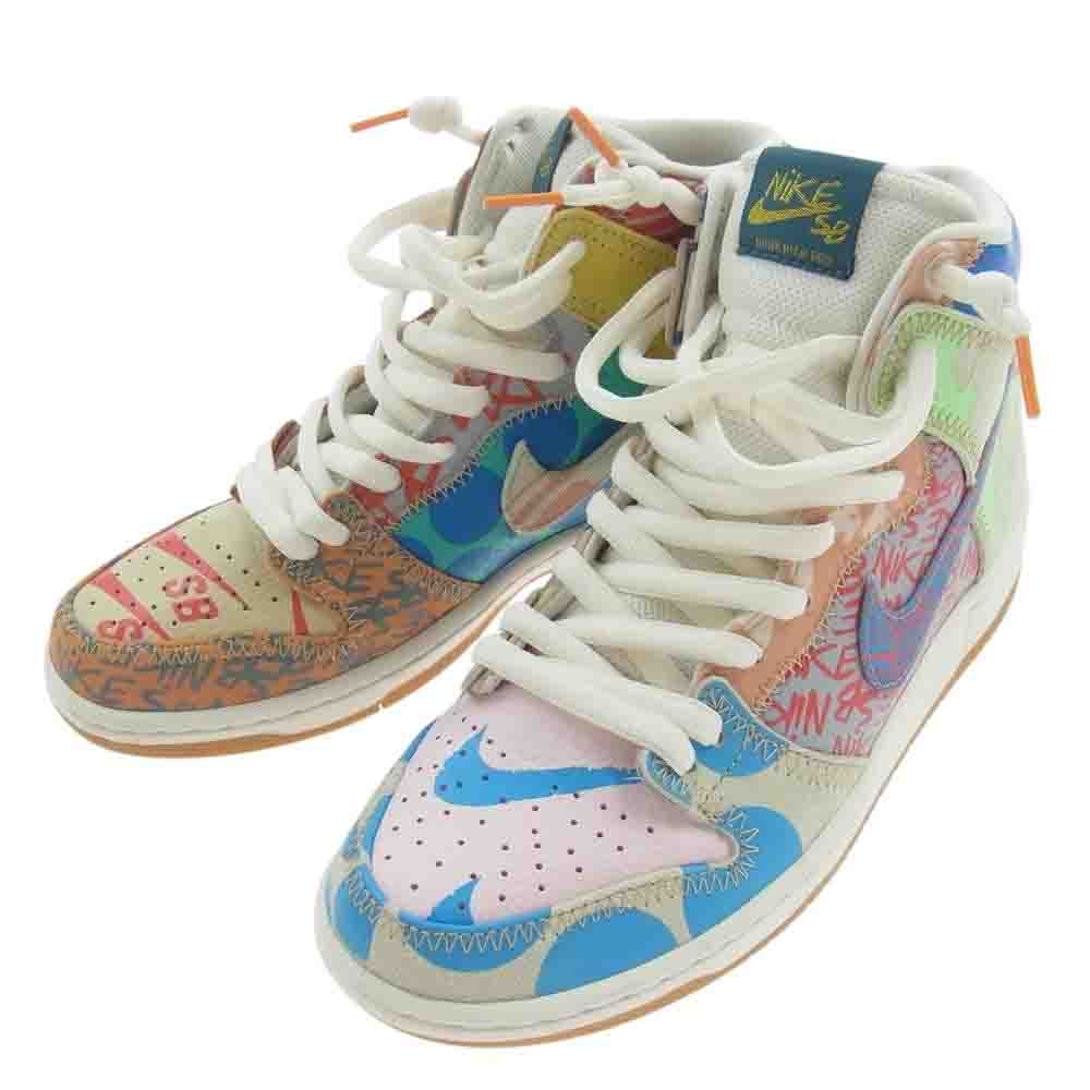 NIKE ナイキ AH0471-841 SB Dunk High Thomas Campbell What the Dunk トーマス・キャンベル SB ダンク ハイ スニーカー 27.5cm【中古】