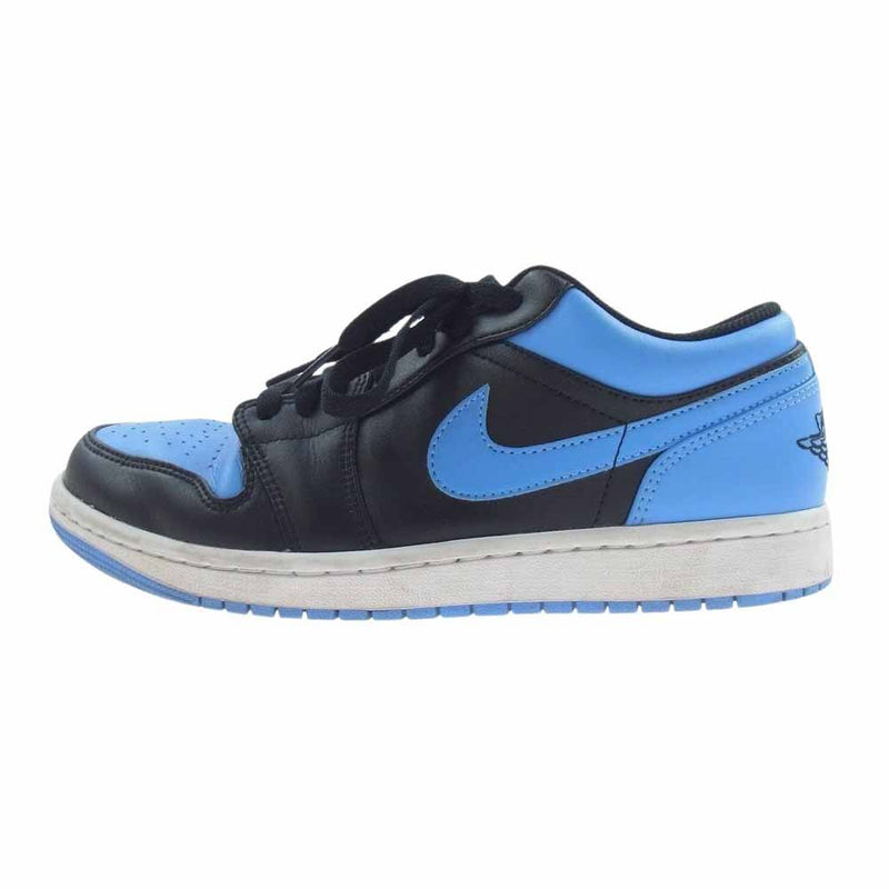 NIKE ナイキ 553558-041 Air Jordan 1 Low University Blue エアジョーダン1 ロー ユニバーシティブルー ブルー系 ブラック系 26cm【中古】