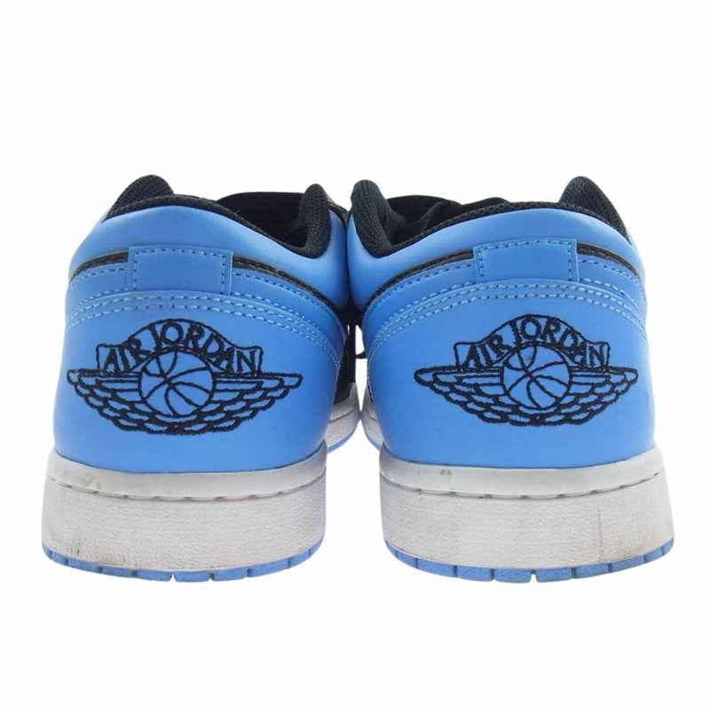 NIKE ナイキ 553558-041 Air Jordan 1 Low University Blue エアジョーダン1 ロー ユニバーシティブルー ブルー系 ブラック系 26cm【中古】