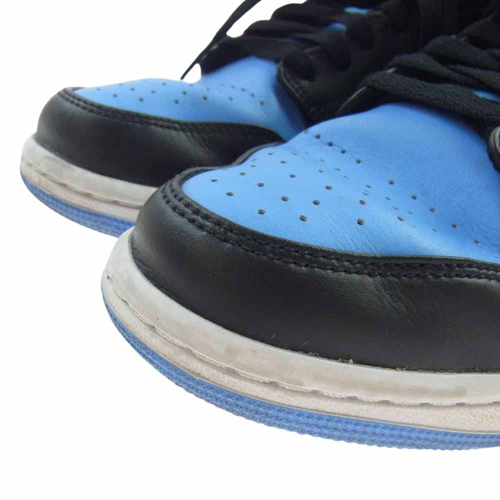 NIKE ナイキ 553558-041 Air Jordan 1 Low University Blue エアジョーダン1 ロー ユニバーシティブルー ブルー系 ブラック系 26cm【中古】