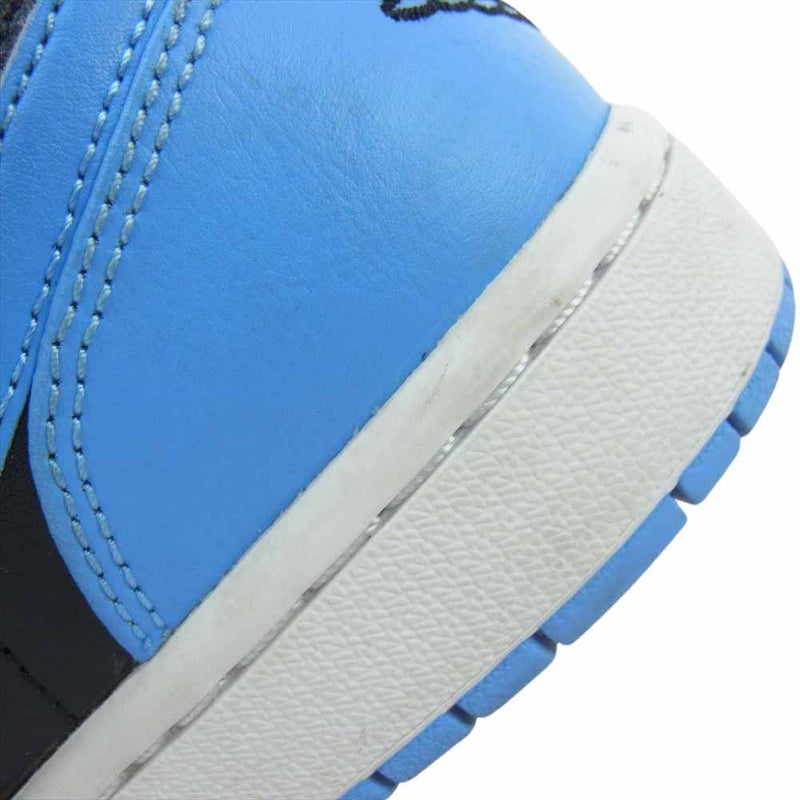 NIKE ナイキ 553558-041 Air Jordan 1 Low University Blue エアジョーダン1 ロー ユニバーシティブルー ブルー系 ブラック系 26cm【中古】