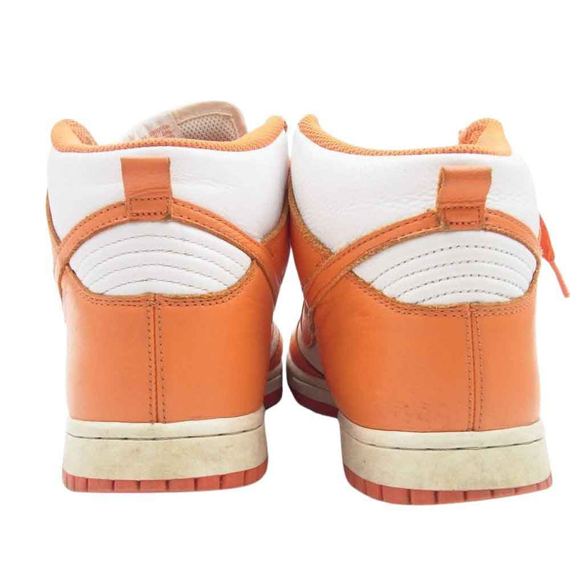 NIKE ナイキ 850477-101 Dunk High Retro Syracuse ダンク ハイ レトロ シラキュース ハイカット スニーカー オレンジ系 26.5cm【中古】