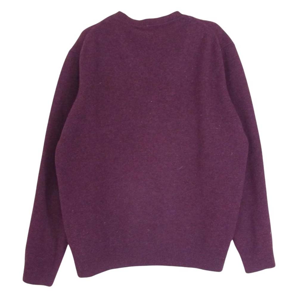 MAISON KITSUNE メゾンキツネ KMM-1481-B ニット セーター パープル系 M【中古】