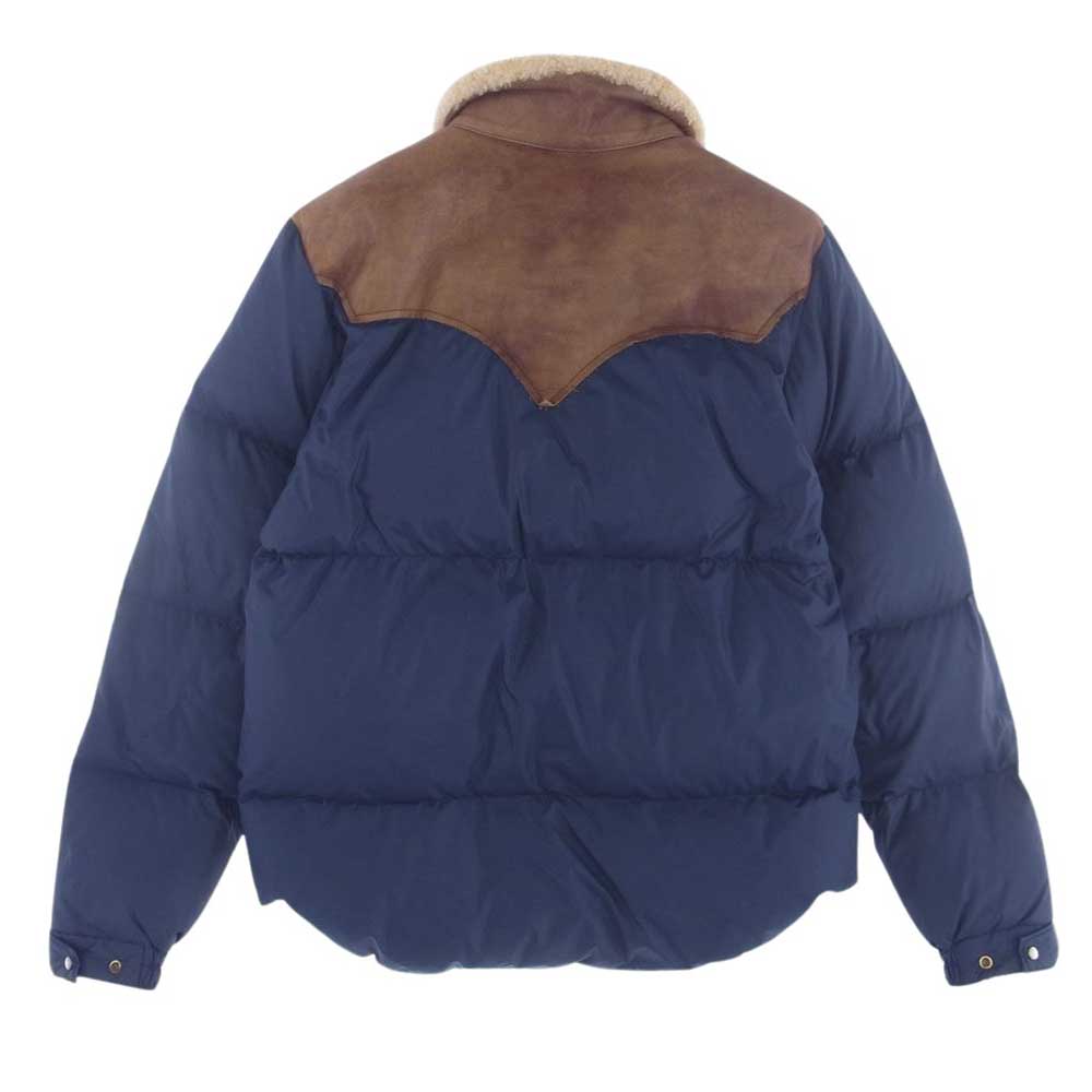 ロッキーマウンテンフェザーベッド ビームス別注 Christy JKT クリスティ ジャケット ダウンジャケット ネイビー系 40【中古】