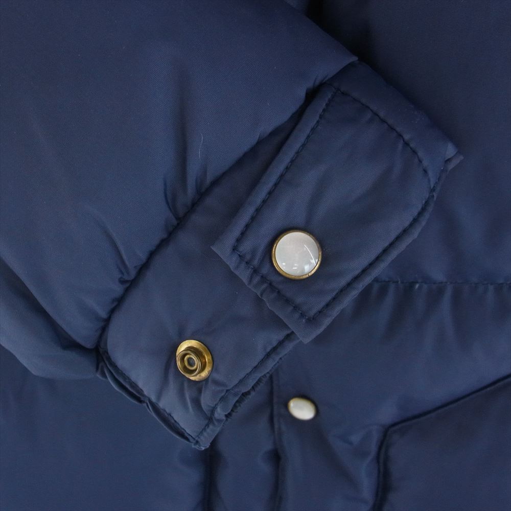 ロッキーマウンテンフェザーベッド ビームス別注 Christy JKT クリスティ ジャケット ダウンジャケット ネイビー系 40【中古】