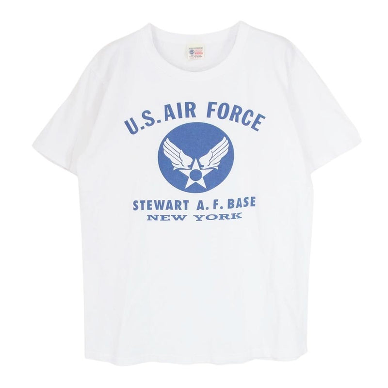 Buzz Rickson's バズリクソンズ US.AIR FORCE ユーエス エア フォース  半袖 Tシャツ カットソー ホワイト系 M【中古】