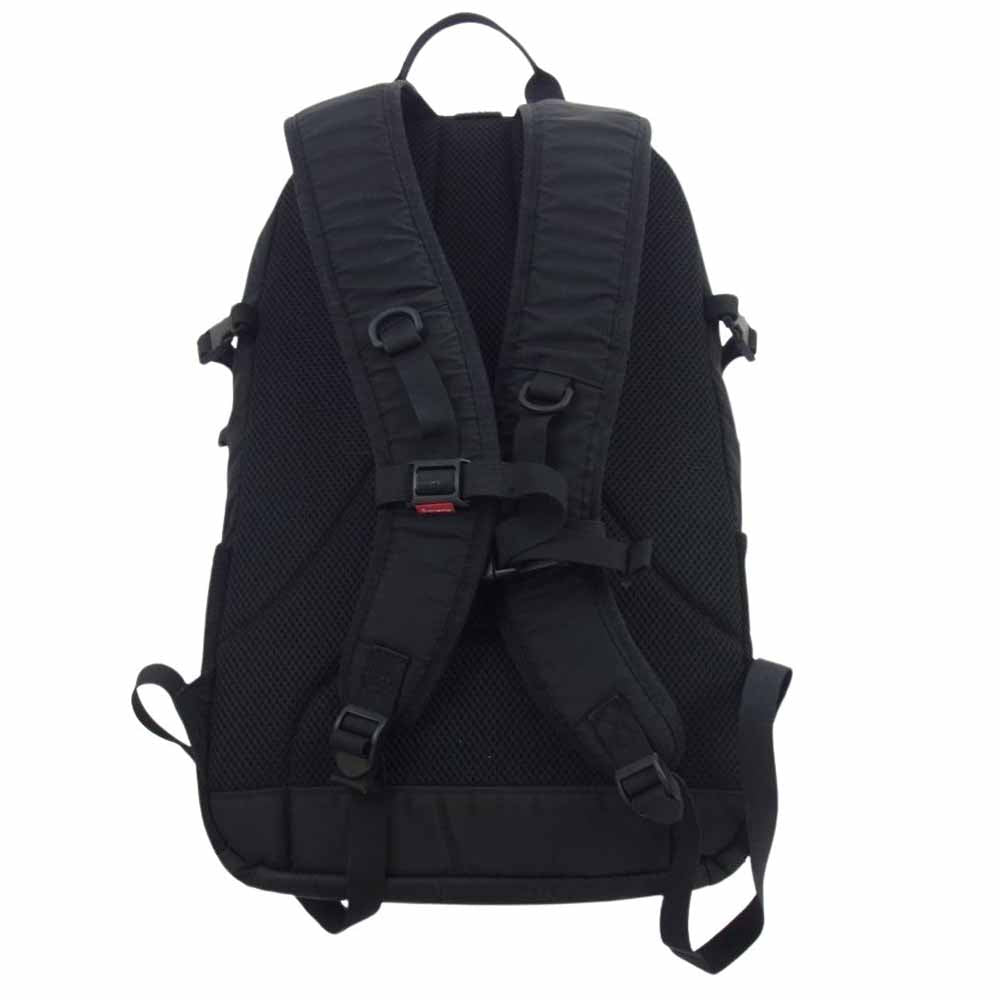 Supreme シュプリーム 17SS CORDURA RIPSTOP NYLON BACKPACK コーデュラ リップストップ ナイロン バックパック リュック ブラック系【中古】