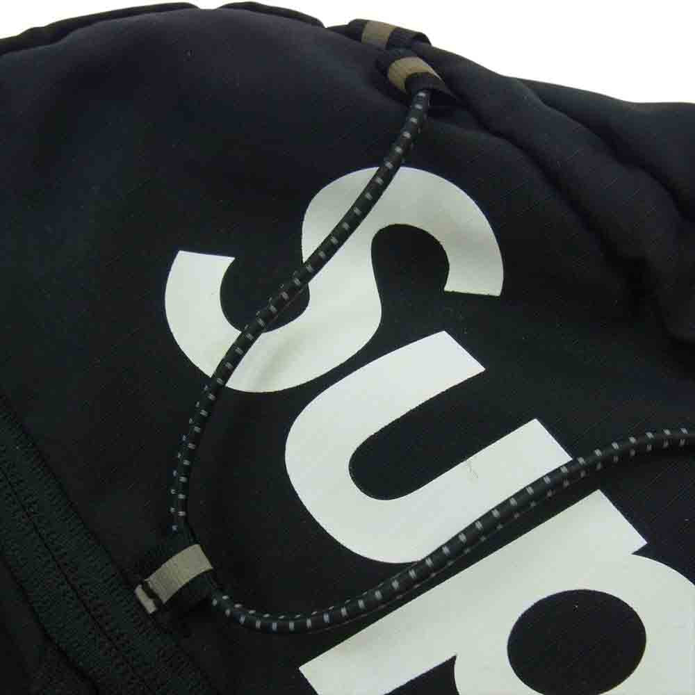 Supreme シュプリーム 17SS CORDURA RIPSTOP NYLON BACKPACK コーデュラ リップストップ ナイロン バックパック リュック ブラック系【中古】
