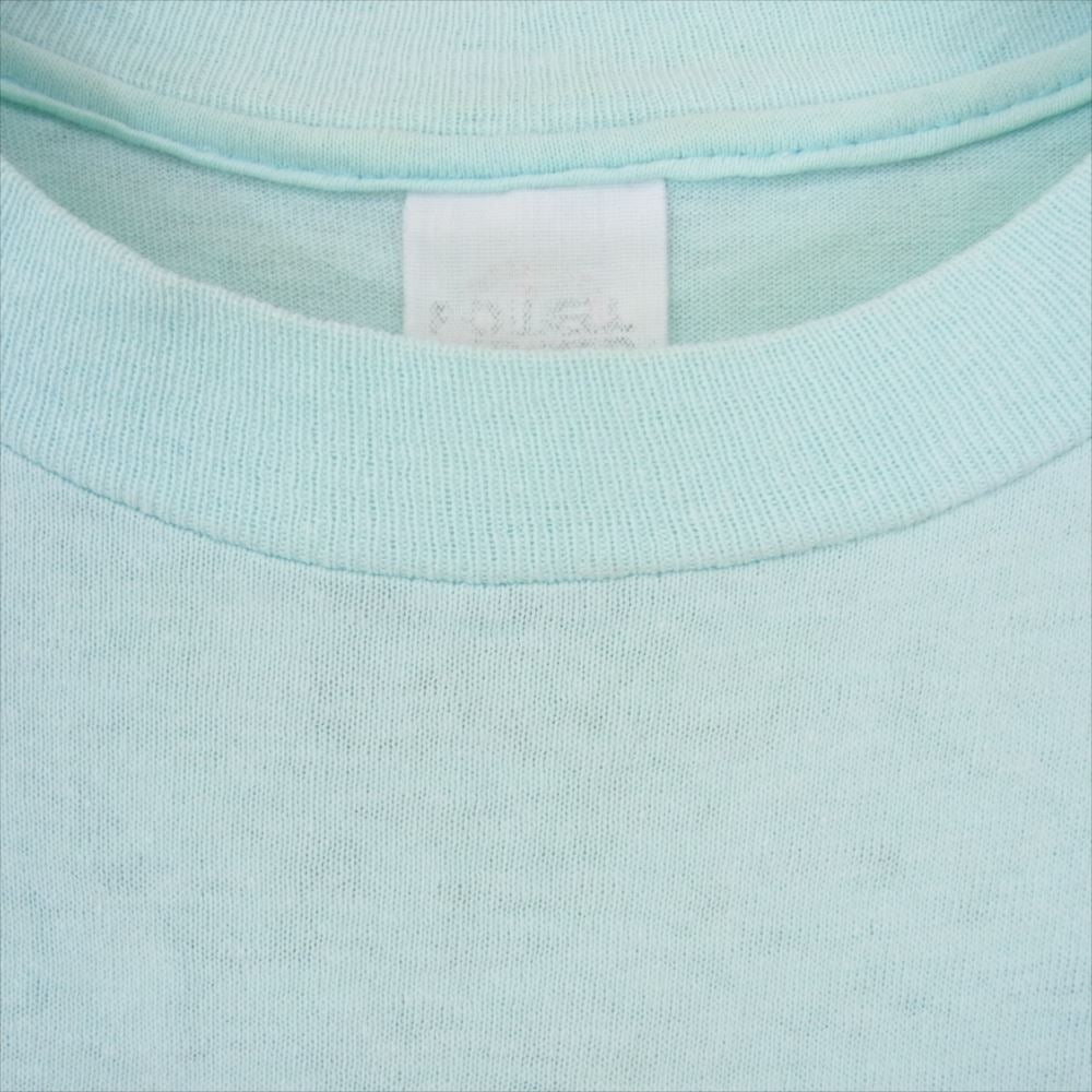 パウエル 90s ヴィンテージ LANCE MOUNTAIN プリント 半袖 Tシャツ ライトブルー系 サイズ表記無【中古】