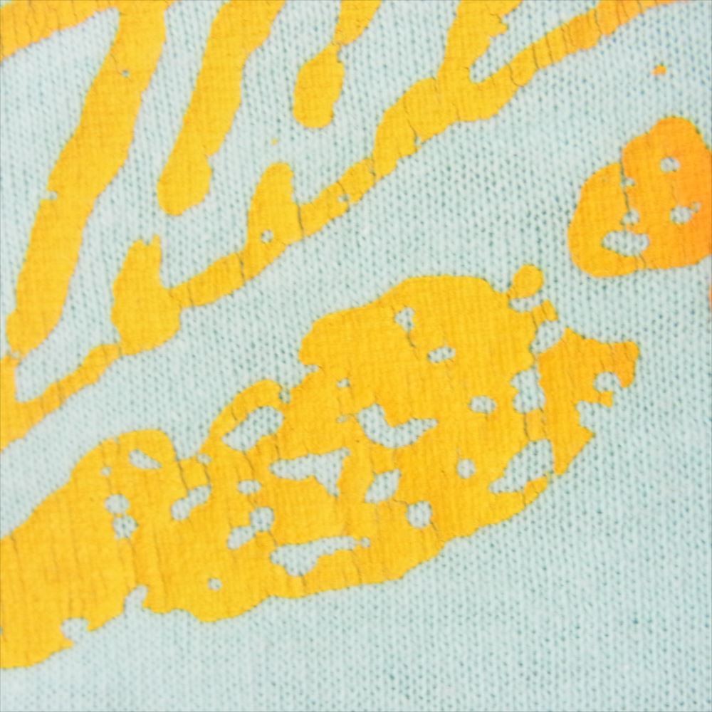 パウエル 90s ヴィンテージ LANCE MOUNTAIN プリント 半袖 Tシャツ ライトブルー系 サイズ表記無【中古】