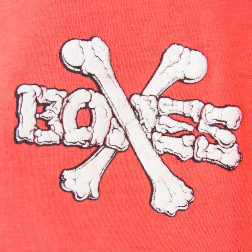パウエル 80s stedman ステッドマン ヴィンテージ USA製 POWELL パウエル BONES 半袖 Tシャツ レッド系 M【中古】
