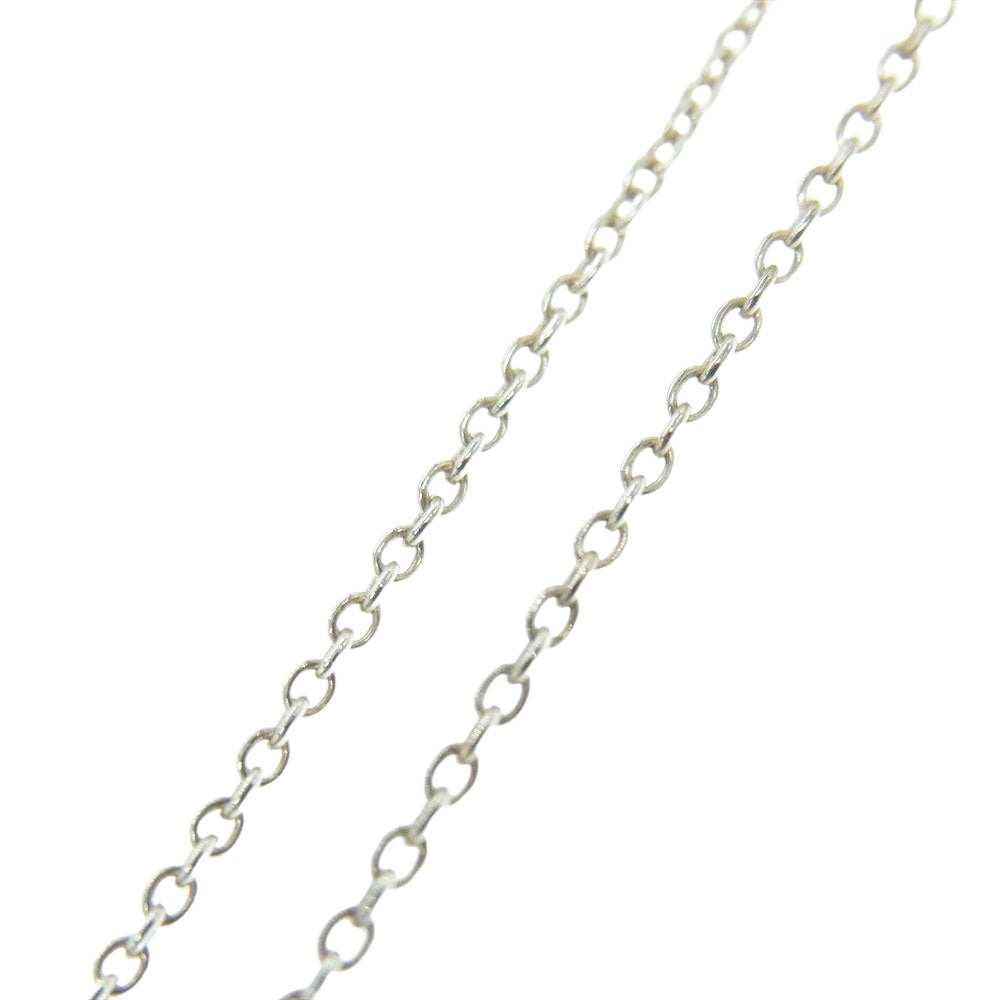 TIFFANY&Co. ティファニー エルサ ペレッティ バイ ザ ヤード ピンク サファイヤ ペンダント SILVER 925 シルバー系 ピンク系【中古】