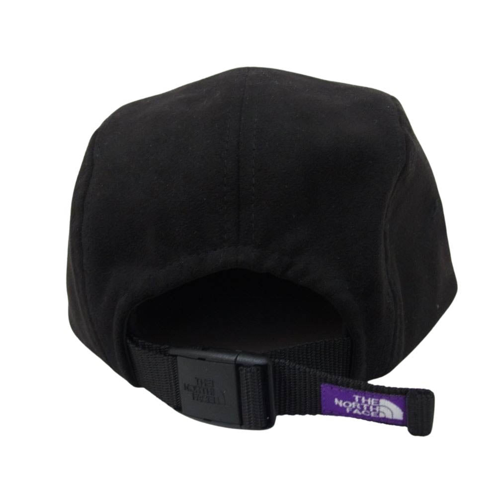 THE NORTH FACE ノースフェイス PURPLE LABEL パープル レーベル Suede Cap ジェットキャップ マイクロ スエード  ブラック系 F【中古】