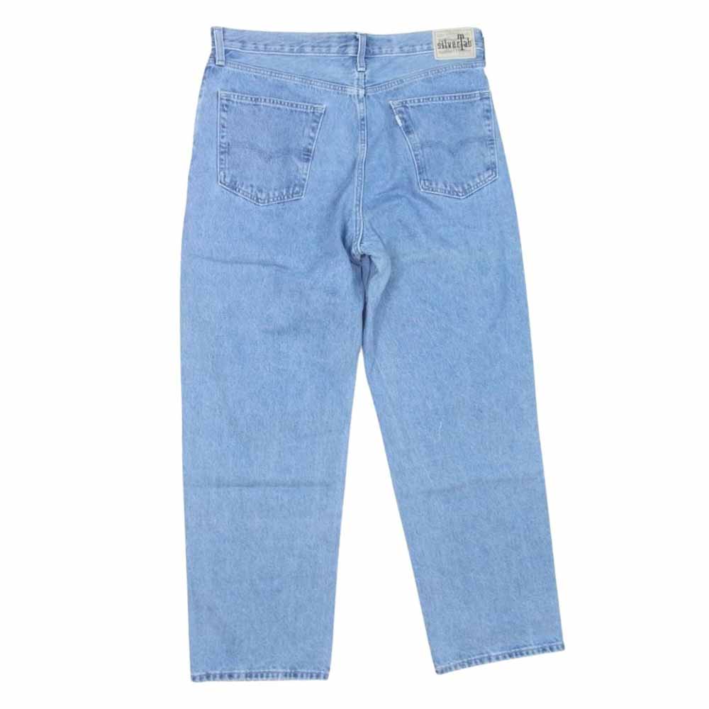 Levi's リーバイス SilverTab LOOSE シルバータブ ルーズ 復刻 デニムパンツ 34×30 インディゴブルー系 34【中古】
