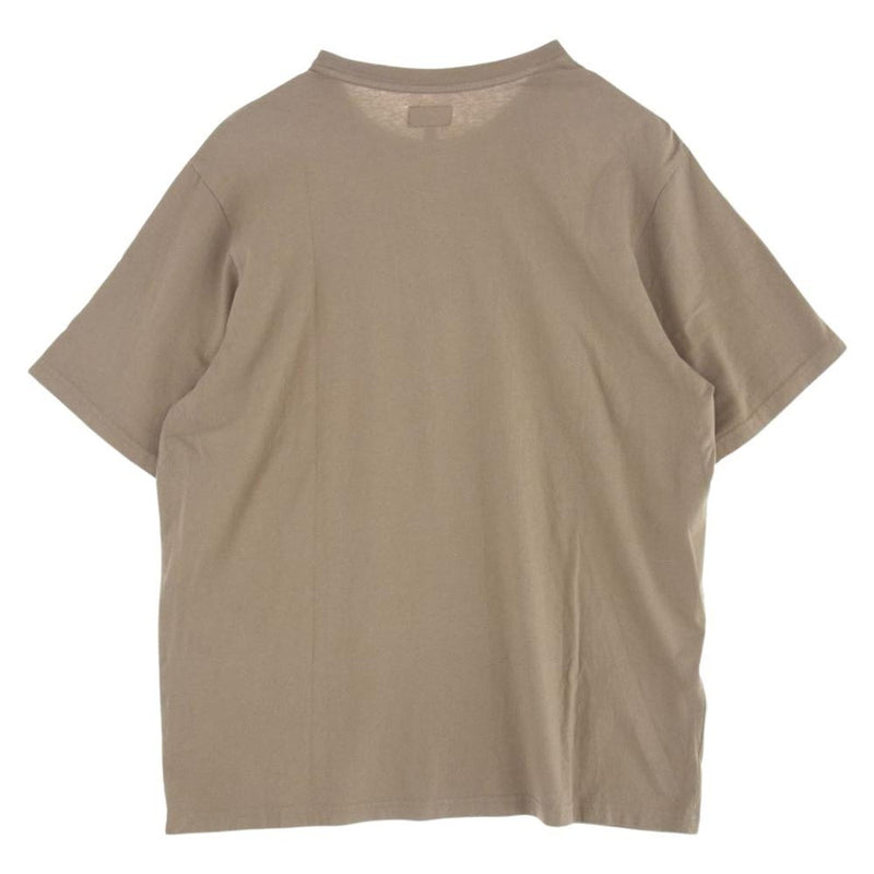 Supreme シュプリーム 23AW Washed Script S/S Top ウォッシュド スクリプト 半袖 Tシャツ Tan L【中古】