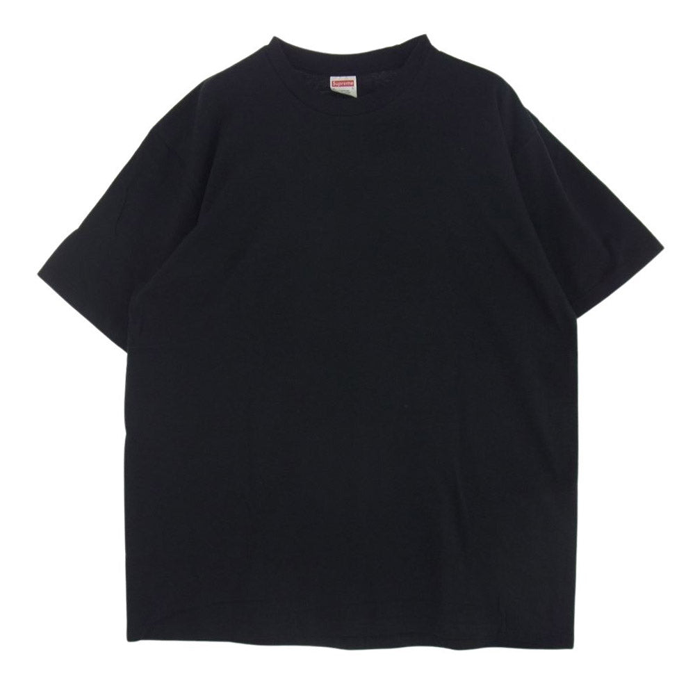 Supreme シュプリーム 24SS Backwards Tee バックワーズ ロゴ 半袖 Tシャツ ブラック系 L【新古品】【未使用】【中古】