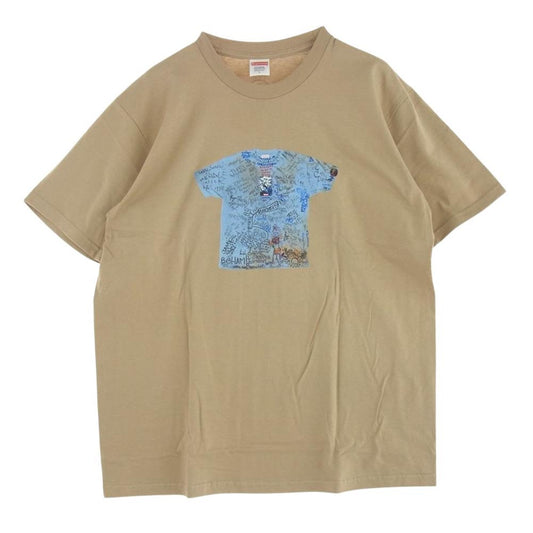 Supreme シュプリーム 24SS 30th Anniversary First Tee 30周年 ファースト 半袖 Tシャツ ブラウン系 L【新古品】【未使用】【中古】