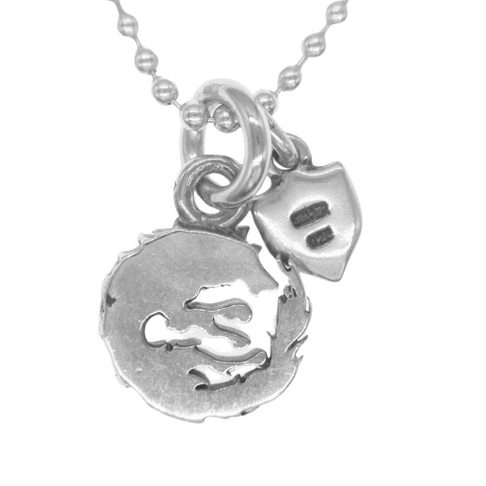 ウルフマンB.R.S ムーン ウルフ ペンダント ネックレス シルバー系【中古】