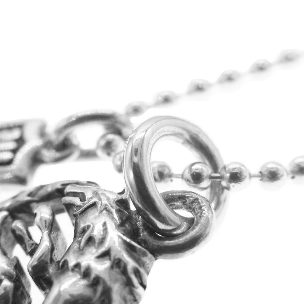 ウルフマンB.R.S ムーン ウルフ ペンダント ネックレス シルバー系【中古】