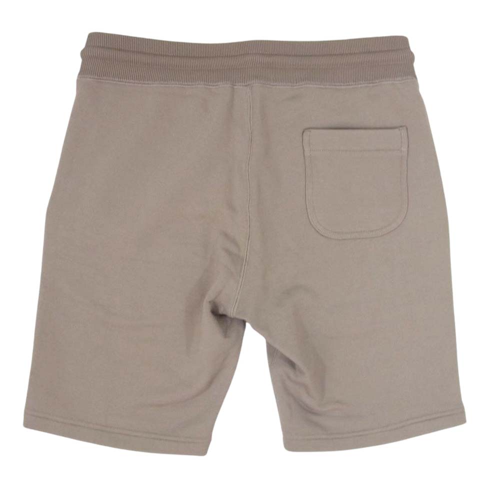 1piu1uguale3 ウノピュウノウグァーレトレ MRP575 CTN059 EASY SHORTS ロゴ刺? コットン イージー ショーツ ハーフパンツ カーキ系 IV【美品】【中古】