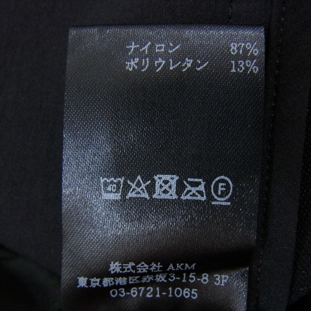 1piu1uguale3 ウノピュウノウグァーレトレ GRP041 NYU053 GOLF ゴルフ 113 REGULAR PANTS スリム ロング パンツ ロゴ ブラック系 IV【中古】