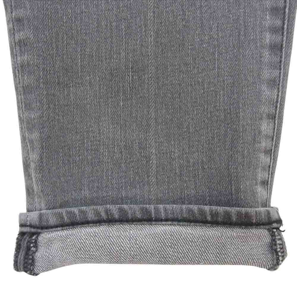 1piu1uguale3 ウノピュウノウグァーレトレ MRP548 CTU233 WASH CP TAPERED センタープレス ウォッシュ加工 デニム パンツ ブラック系 III【中古】