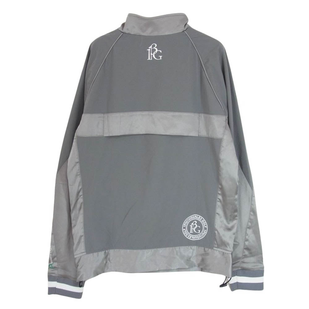 1piu1uguale3 ウノピュウノウグァーレトレ GDB006 POE414 GOLF ゴルフ 113 ADP GOLF PLAYERS WIND BREAKER ウインドブレーカー プルオーバー グレー系 IV【中古】
