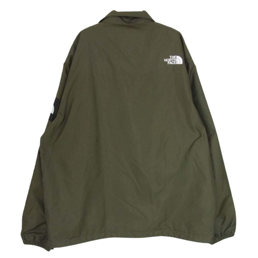 THE NORTH FACE ノースフェイス NP72130 coach jacket ナイロン コーチ ジャケット カーキ系 L【中古】