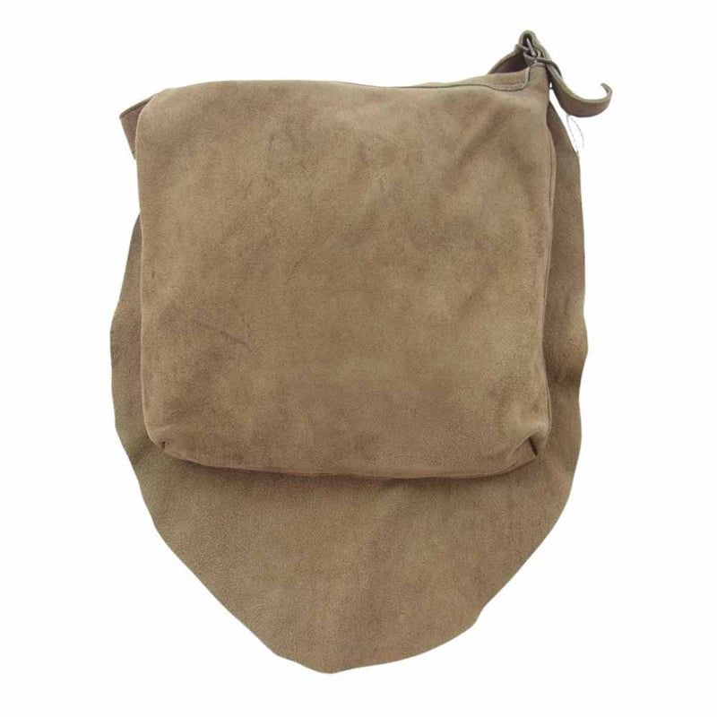 VISVIM ビズビム ICT 0223903003006 DEERSKIN SHOULDER BAG SAND ディアスキン ショルダーバッグ サンド ブラウン系【極上美品】【中古】