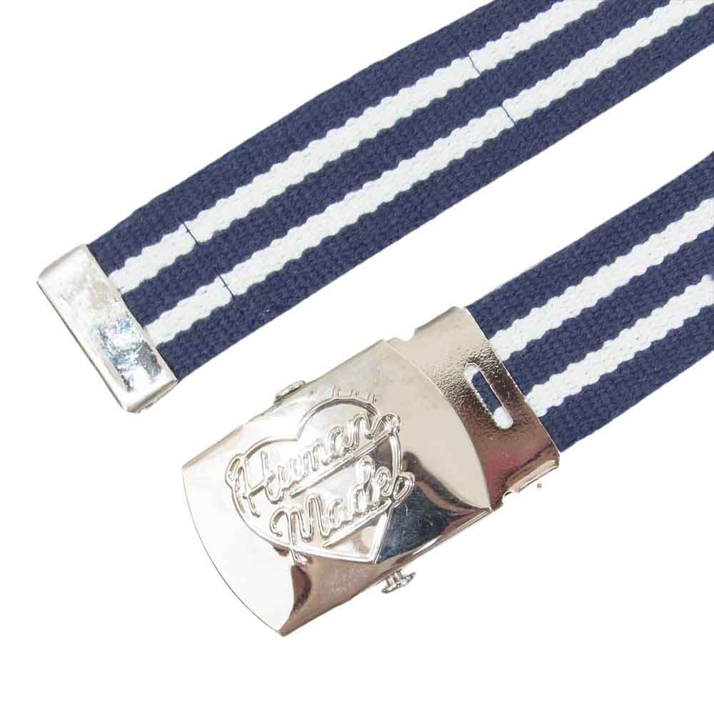 HUMAN MADE ヒューマンメイド WEB BELT ウェブ ベルト ネイビー系