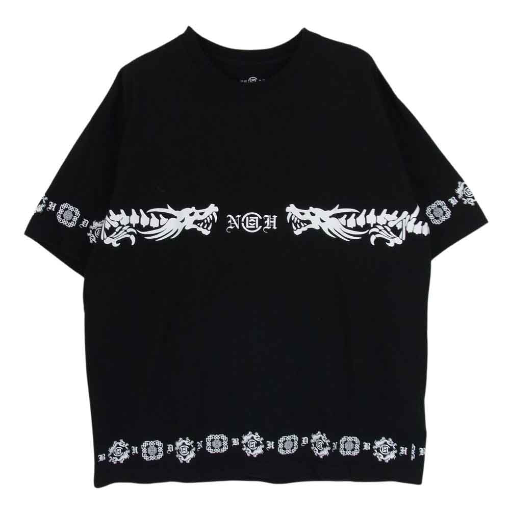 NEIGHBORHOOD ネイバーフッド 23AW 232PC20N-ST01S CLOT クロット ロゴ プリント 半袖 Tシャツ ブラック系 M【中古】