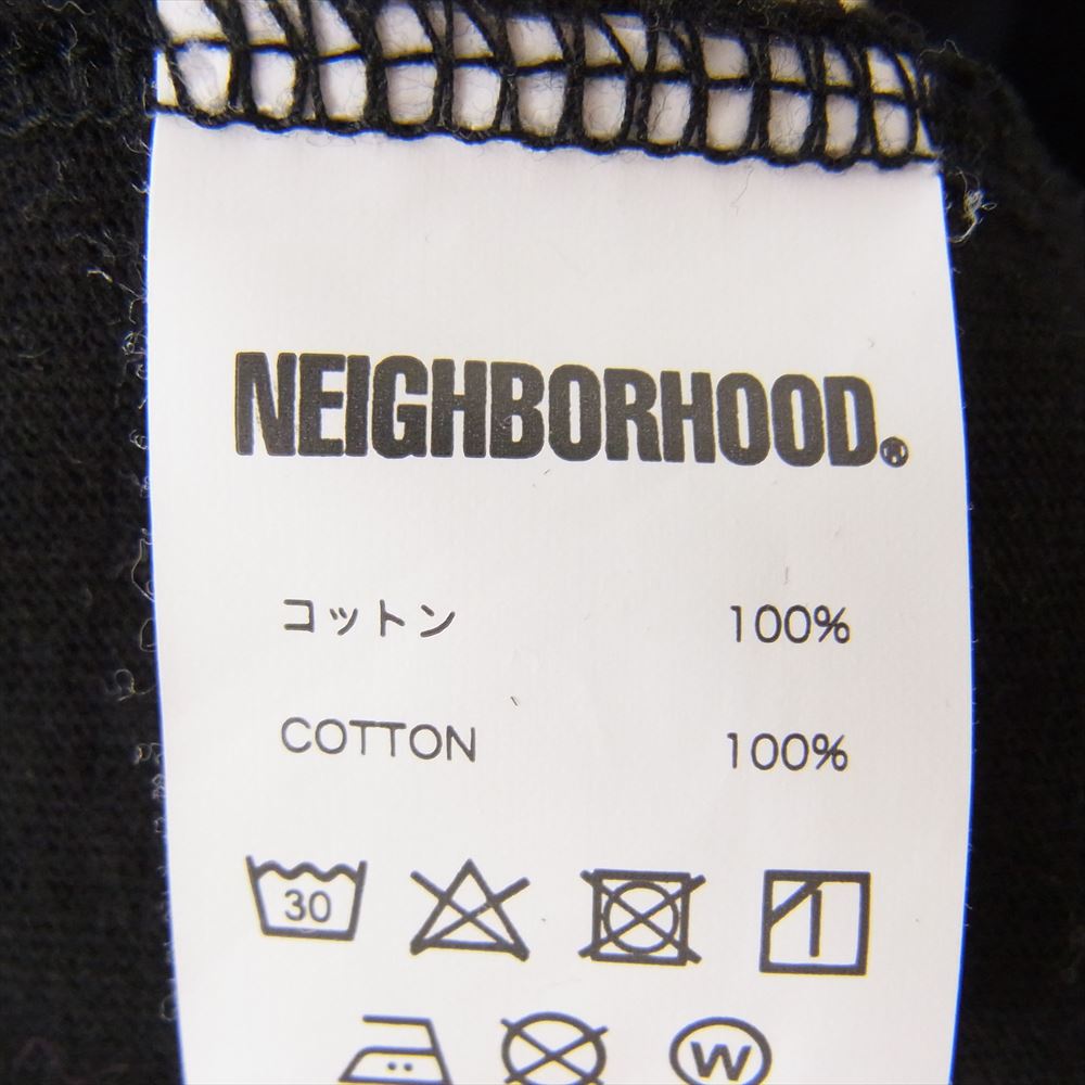NEIGHBORHOOD ネイバーフッド 23AW 232PC20N-ST01S CLOT クロット ロゴ プリント 半袖 Tシャツ ブラック系 M【中古】