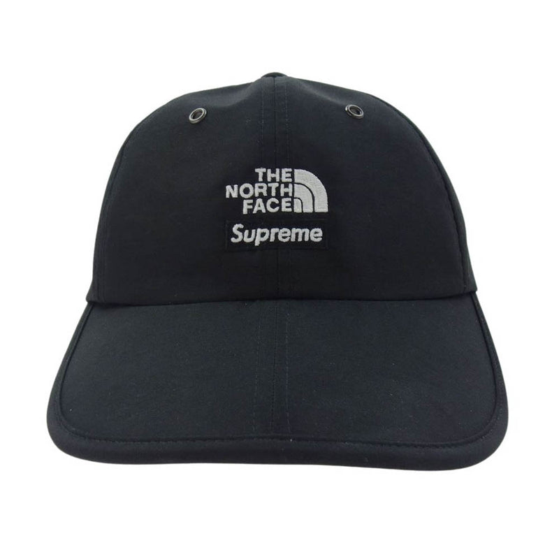 Supreme シュプリーム 24SS NN52402I × THE NORTH FACE ノースフェイス Split 6-Panel Cap スプリット 6パネル キャップ  ブラック系【中古】