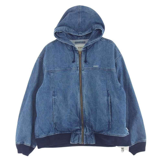 WTAPS ダブルタップス 24SS 241WVDT-JKM02 ACTIVE JACKET アクティブ バック プリント デニム ジャケット インディゴブルー系 2【中古】