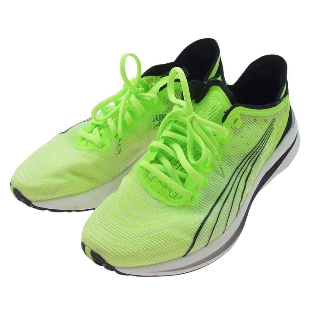 PUMA プーマ 195173-03 エレクトリファイ ニトロ ランニング シューズ スニーカー グリーン系 28.5cm【中古】