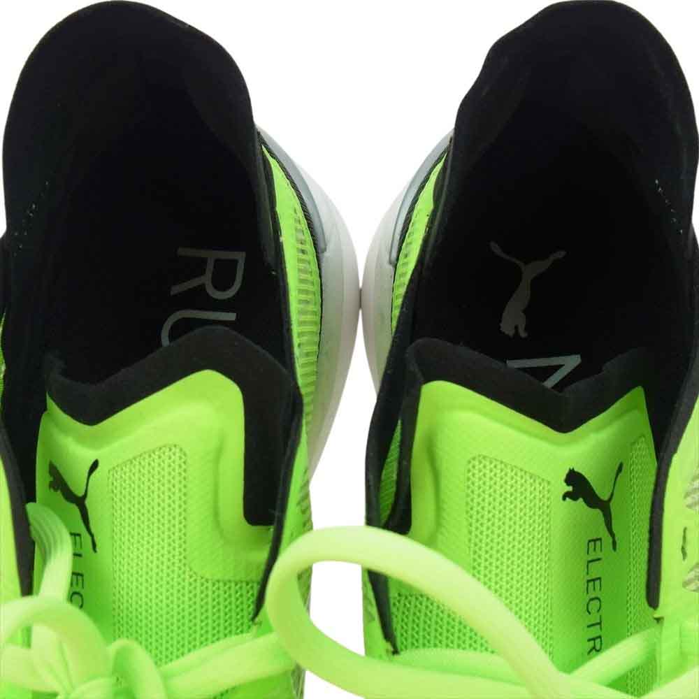 PUMA プーマ 195173-03 エレクトリファイ ニトロ ランニング シューズ スニーカー グリーン系 28.5cm【中古】