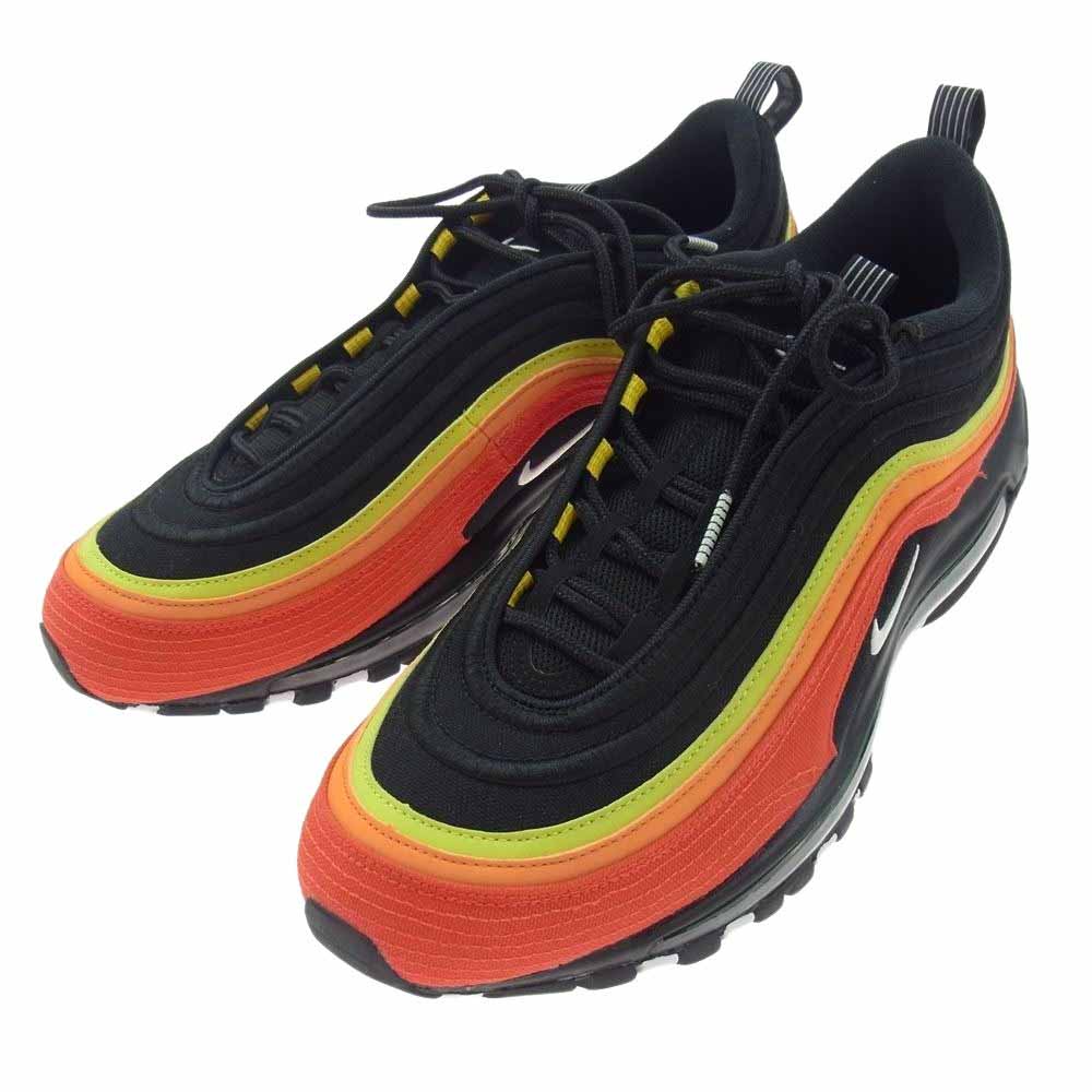 NIKE ナイキ CT4525-001 Air Max 97 Black Chile Red Magma Orange エアマックス 97 ブラック チリレッド マグマオレンジ スニーカー ブラック系 29cm【中古】