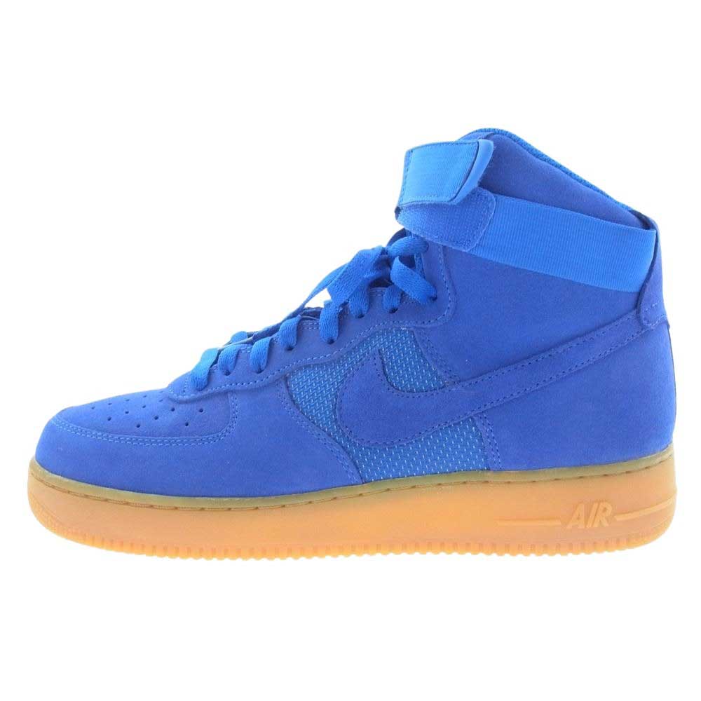 NIKE ナイキ 806403-400 Air Force 1 High '07 LV8 Hyper Cobalt エアフォース1 ハイ '07 LV8  ハイパー コバルト スニーカー ブルー系 28.5cm【美品】【中古】