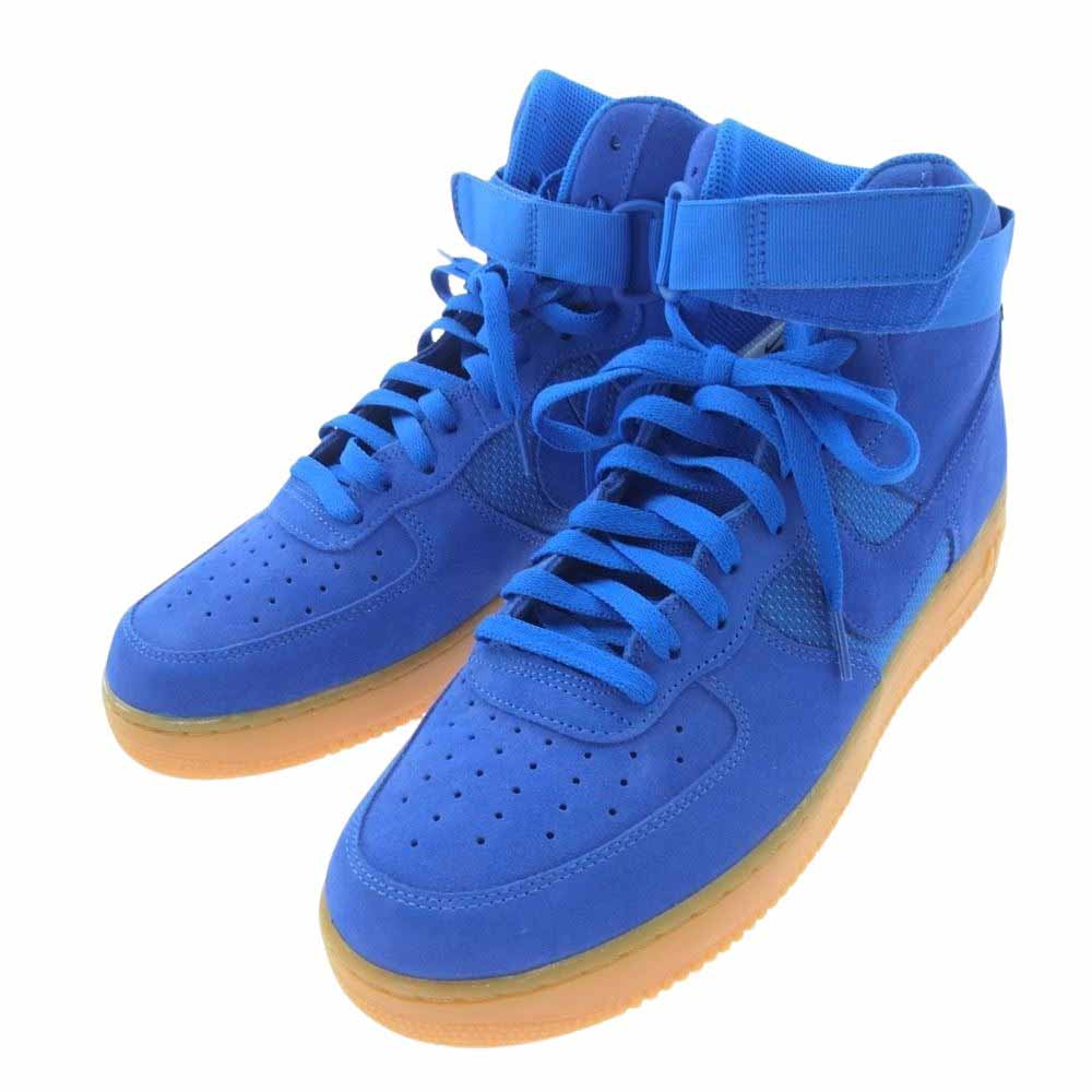 NIKE ナイキ 806403-400 Air Force 1 High '07 LV8 Hyper Cobalt エアフォース1 ハイ '07 LV8  ハイパー コバルト スニーカー ブルー系 28.5cm【美品】【中古】