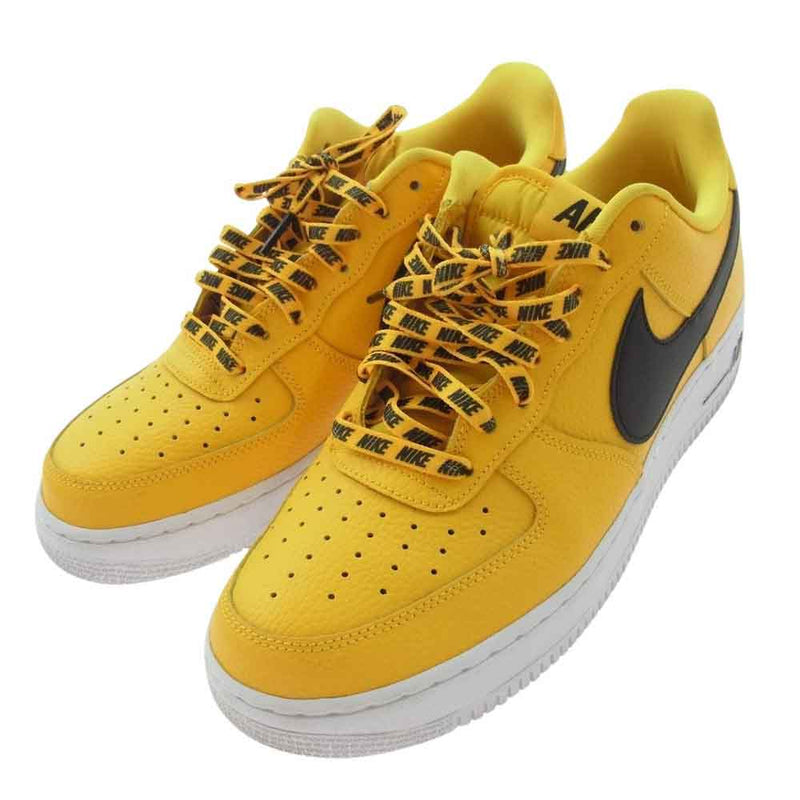 NIKE ナイキ 823511-701 Air Force 1 Low NBA Amarillo エアフォース1 ロー NBA アマリロ スニーカー イエロー系 28cm【中古】