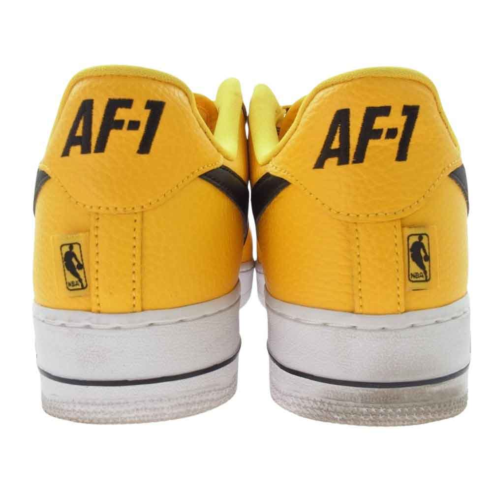 NIKE ナイキ 823511-701 Air Force 1 Low NBA Amarillo エアフォース1 ロー NBA アマリロ スニーカー イエロー系 28cm【中古】